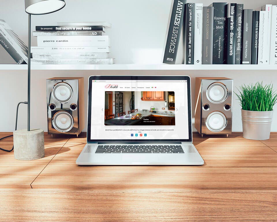 Sito web Bhakti realizzato da ensof.it