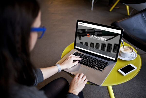 Sito web Italpneumatica realizzato da ensof.it