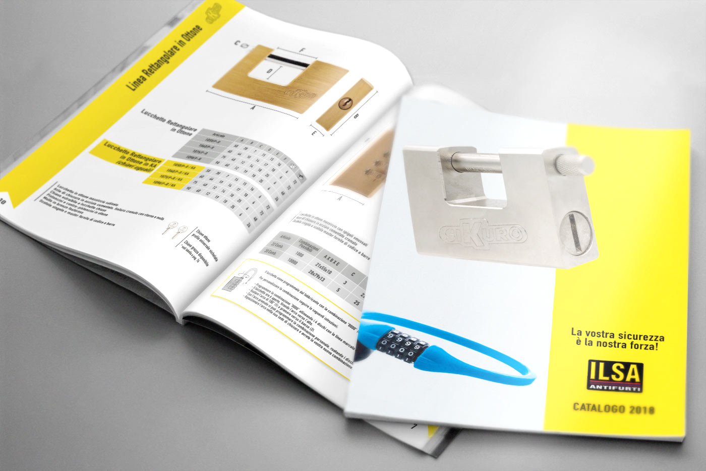 Catalogo ILSA realizzato da ensof.it