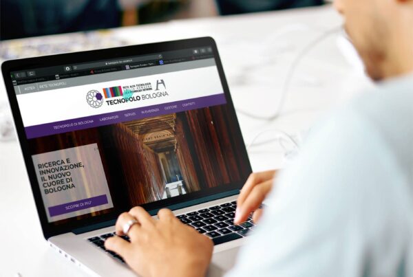 Sito web Tecnopolo Bologna-Ozzano realizzato da ensof.it