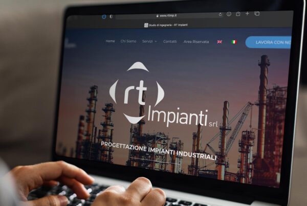 Sito web RT Impianti realizzato da ensof.it