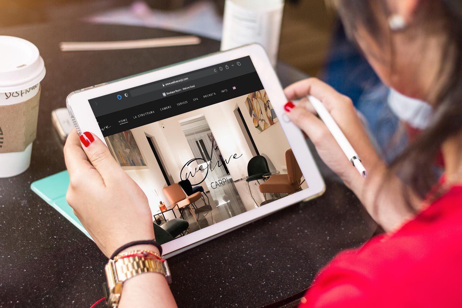 Sito web Welive Carpi realizzato da ensof.it